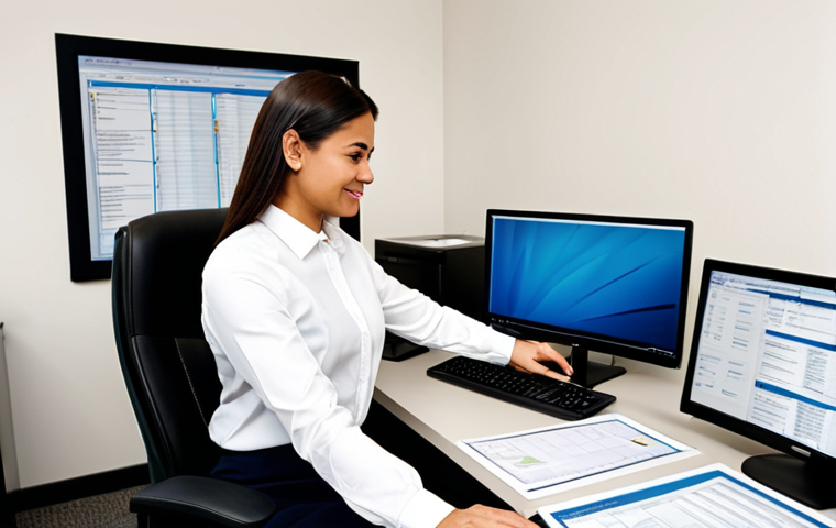 주택관리사 직업 전망 - Modern Property Manager**

"A competent property manager, fully clothed in professional attire, inte...