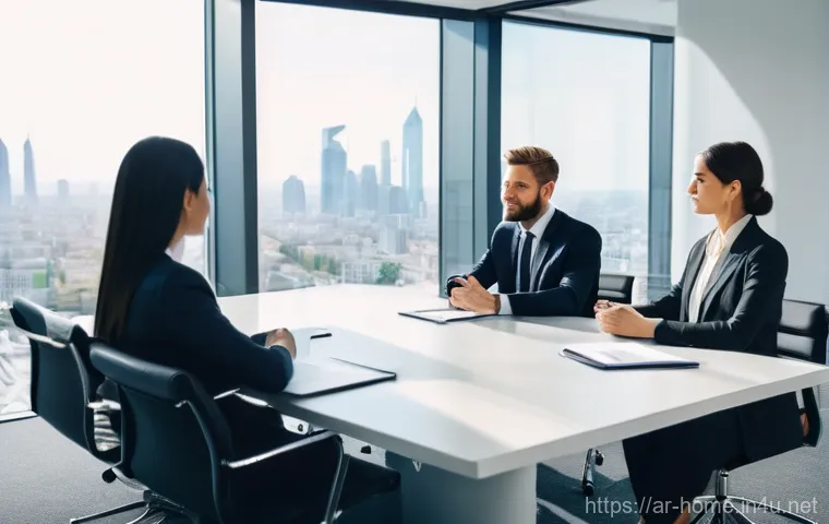 주택관리사 실무 중심의 스킬 - **Prompt Title: Seamless Negotiation and Trust Building in Real Estate**
    **Prompt:** A dynamic, ...